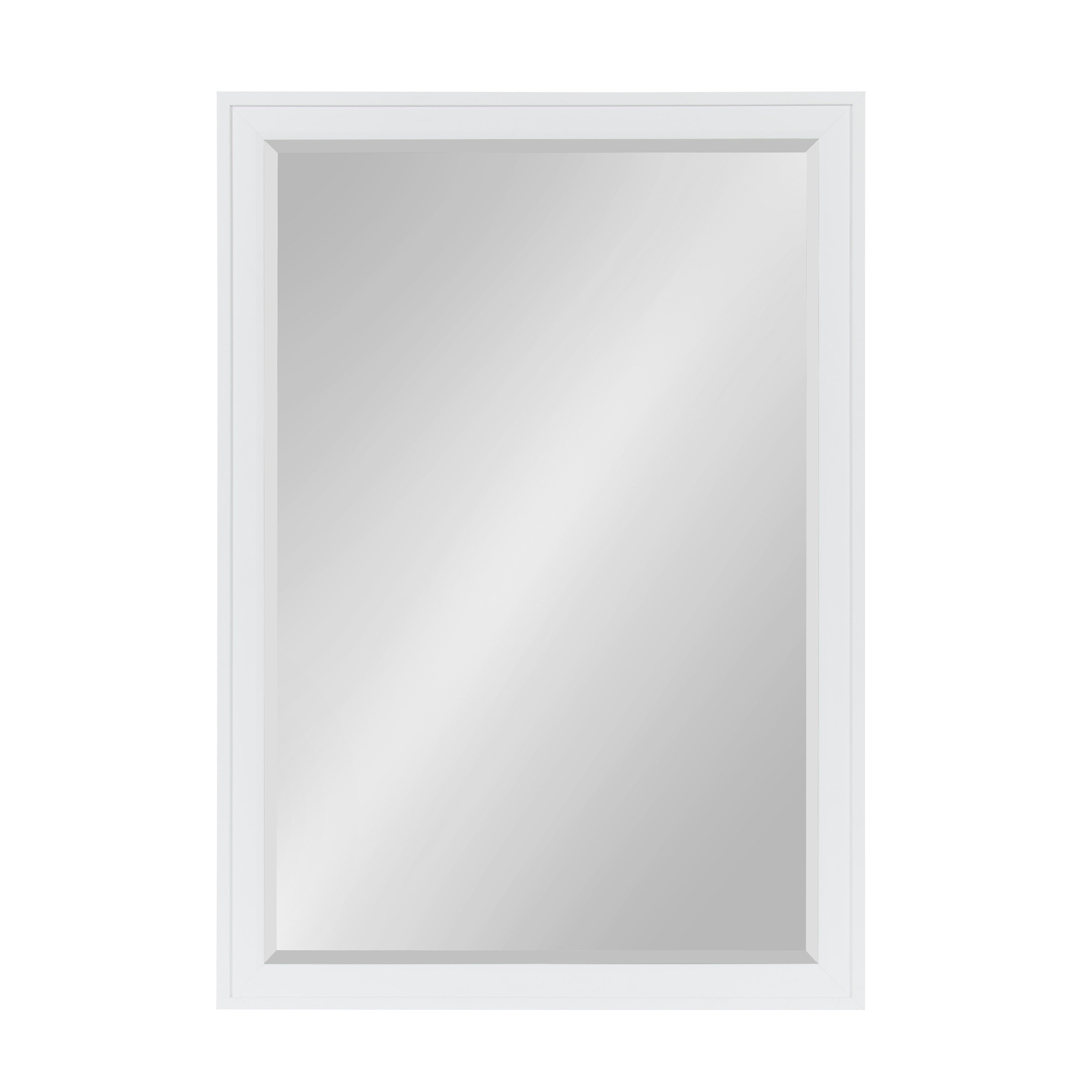 Rectangle Mirror White 27.5x39.5 5