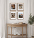Wall Frame Rustic Brown 11x14 matted to 8x10 7