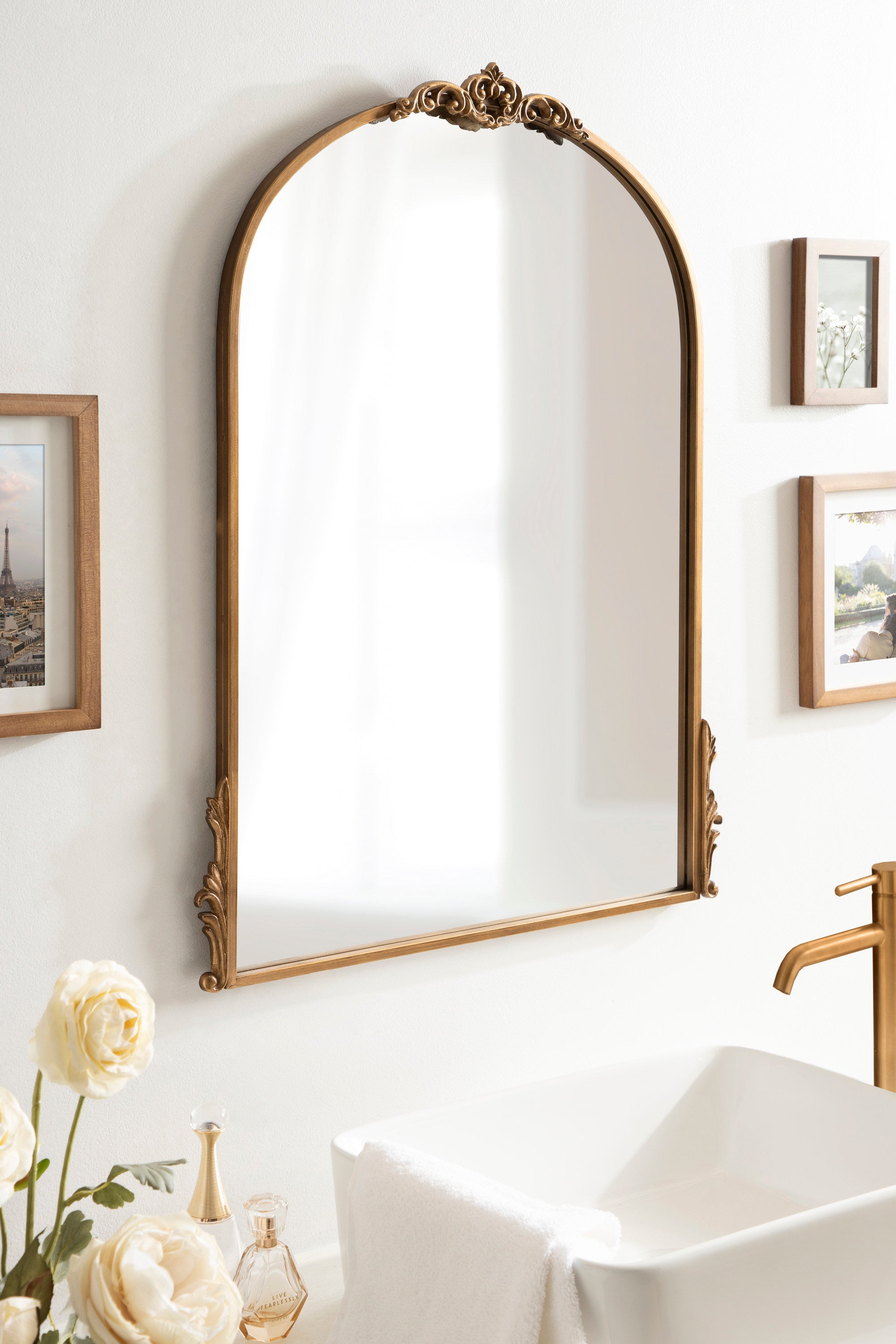 Arch Mirror Gold 25x33 6