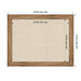 Pinboard 28x22 Owl Brown Narrow 2