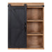 Cabinet Rustic Brown Black 22x28 4