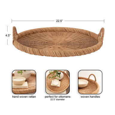 Single Tray Natural 23x23 2