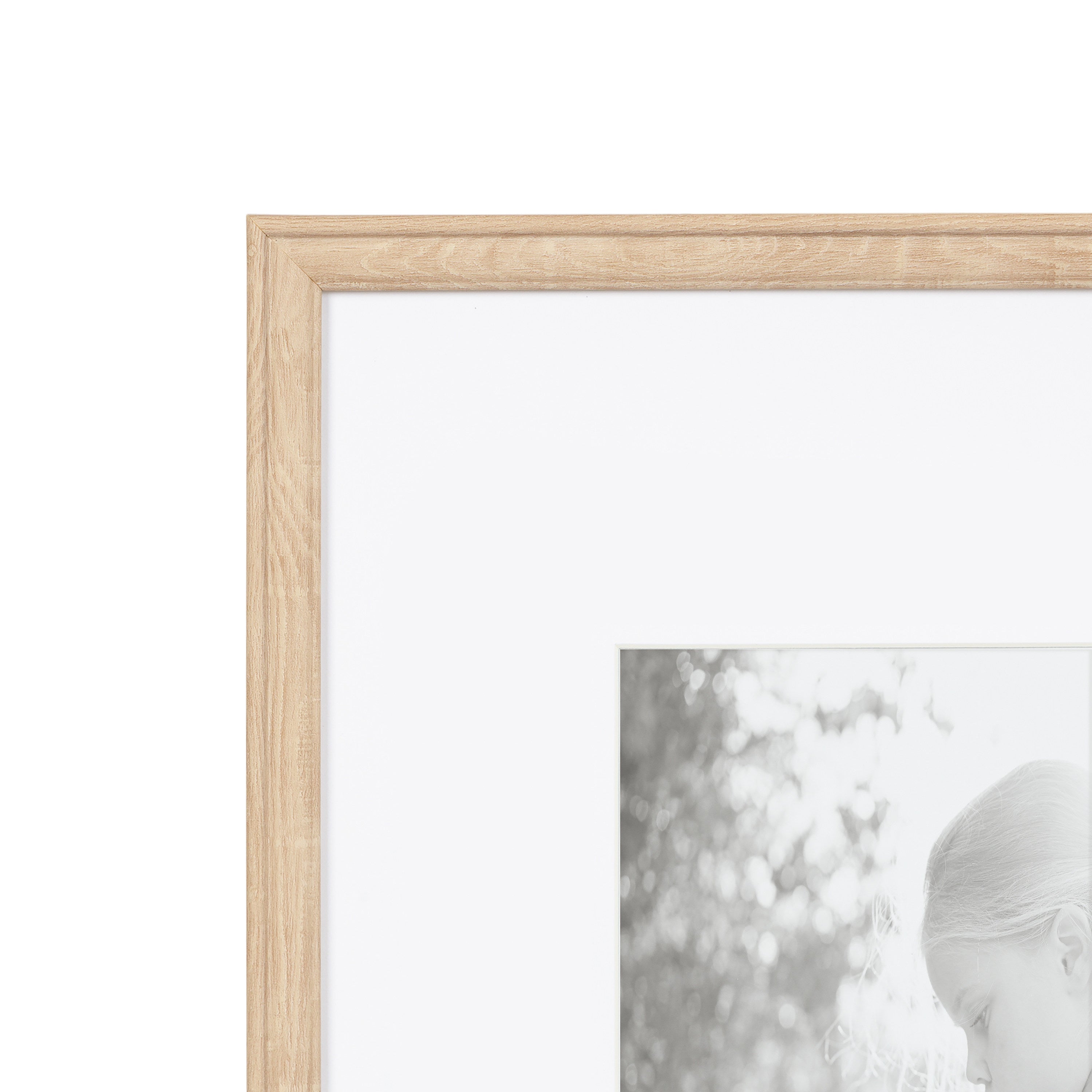Wall Frame Natural 16x20 matted to 8x10 3
