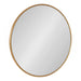 Round Mirror Gold 30" Diameter 1