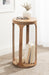 Drink Table Natural 12x12x23 7