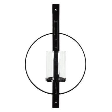 Wall Sconce Black 12x22 2