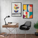 Framed Canvas Sylvie Black 23x33 6