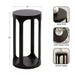 Drink Table Black 12x12x23 2