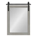 Rectangle Mirror Gray 18x26 2