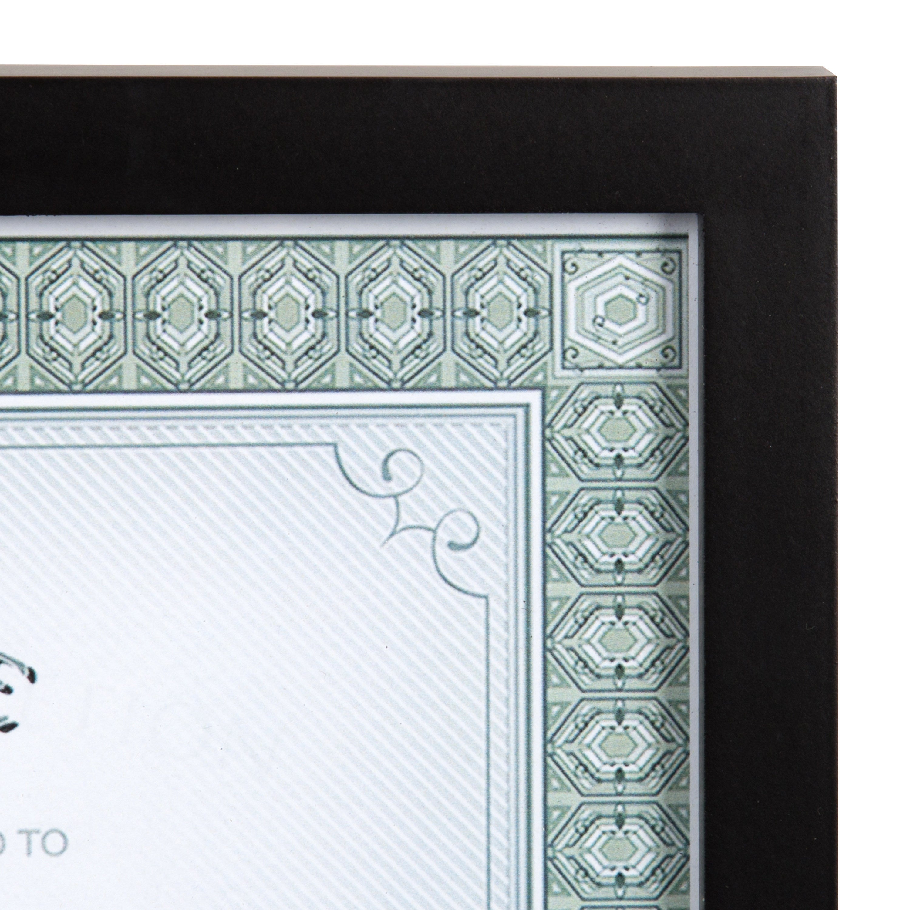 Gallery 8.5x11 Wood Document Frame, Set of 4