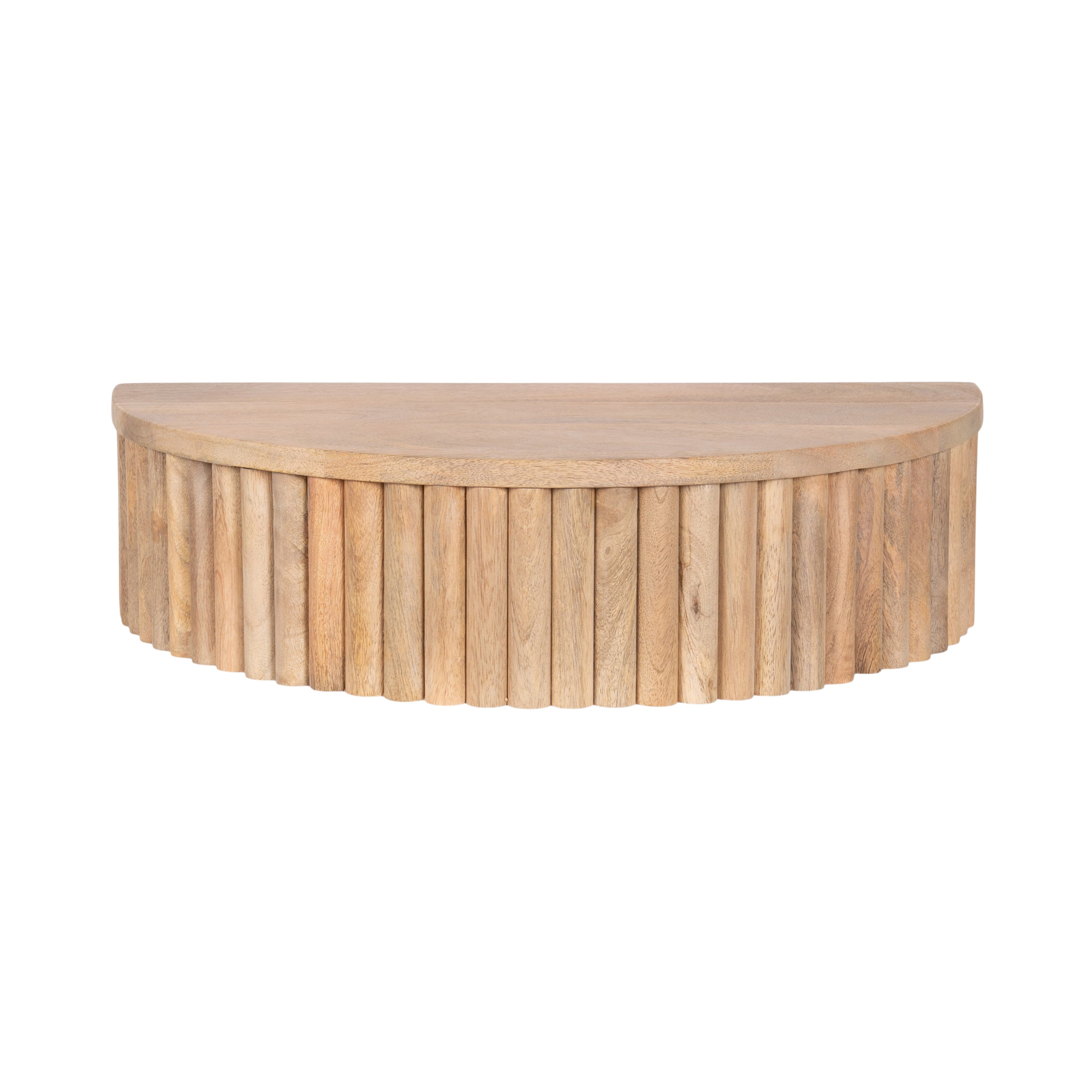 Floating Side Table Natural Beige 20x11x6 5