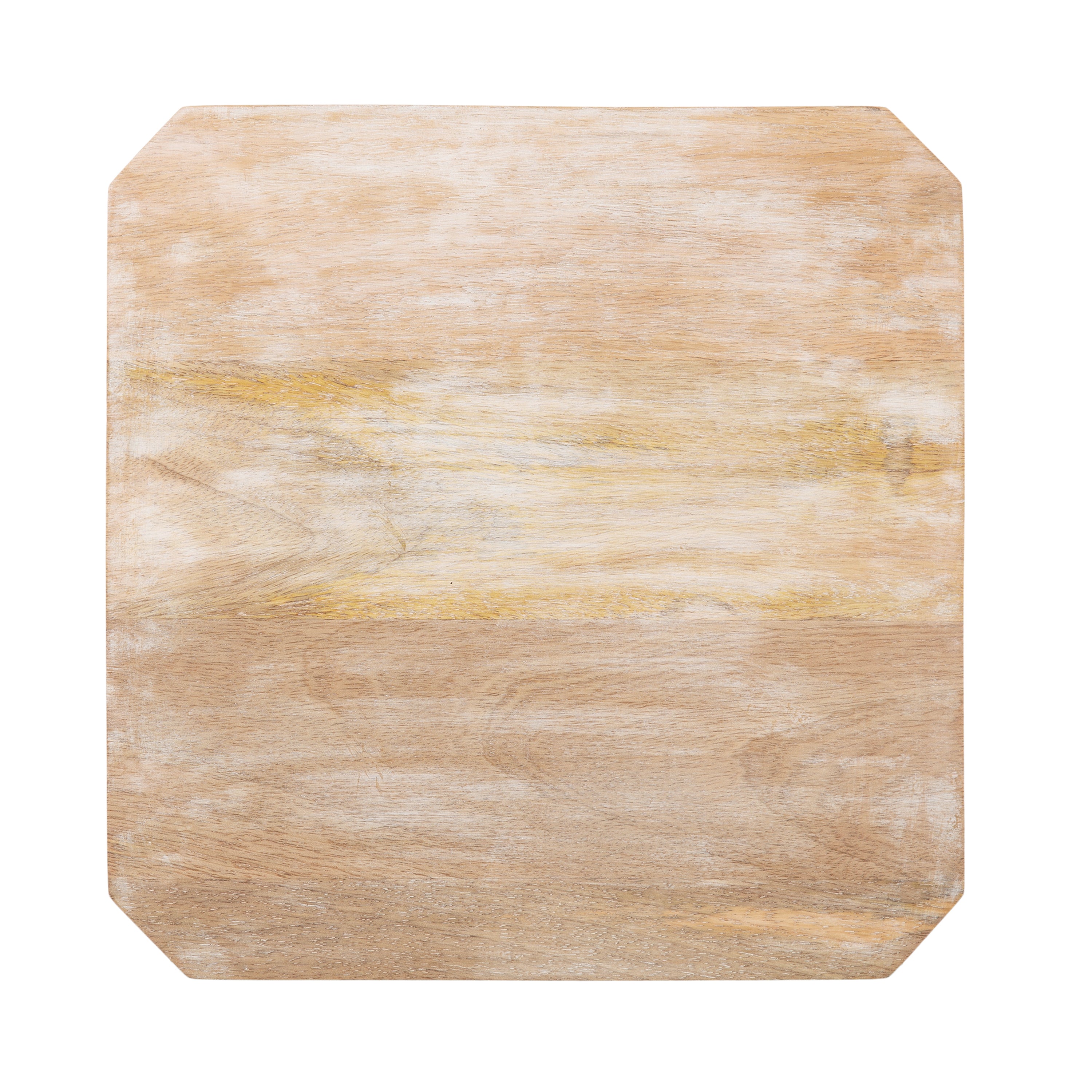 Side Table Natural Beige 12x12x28 4