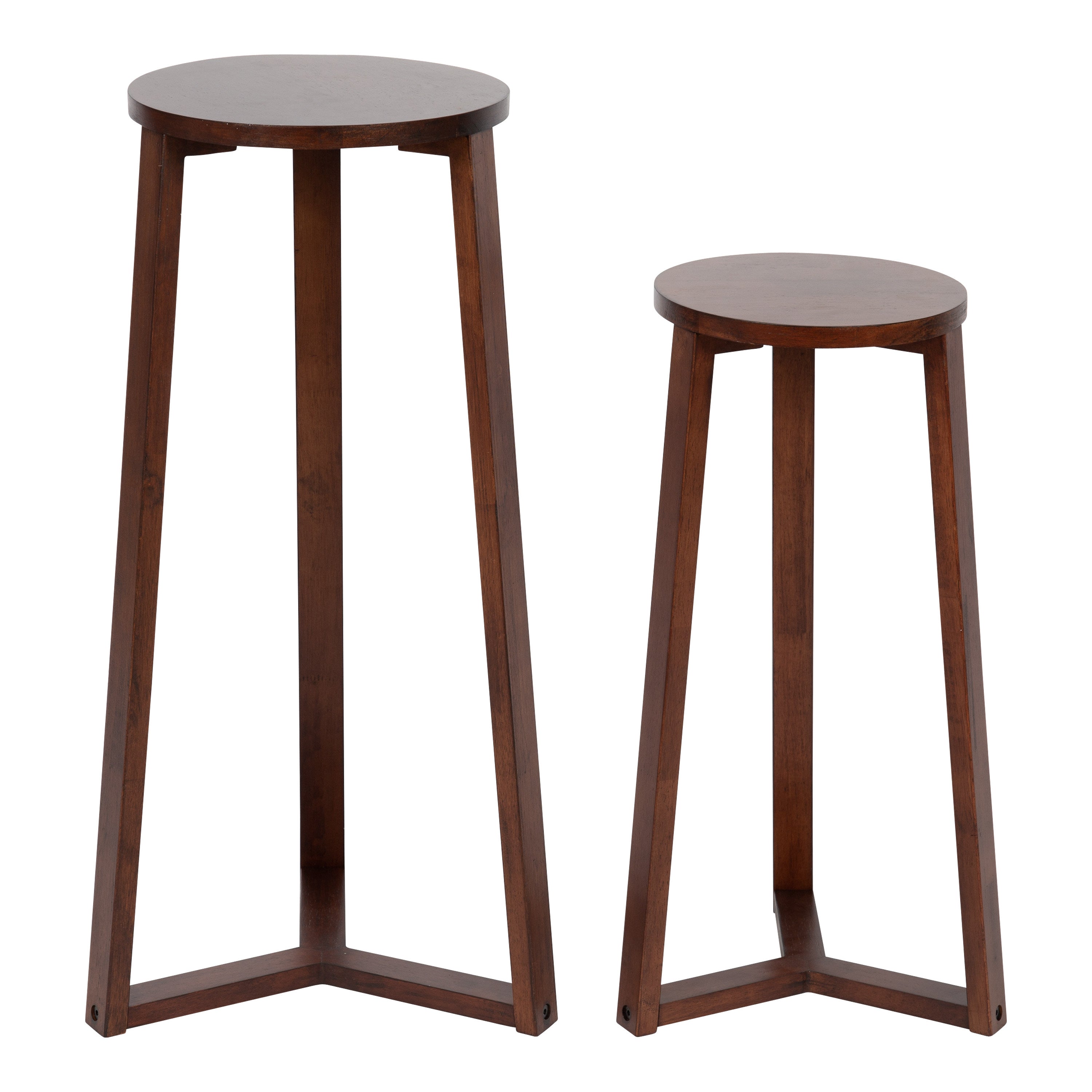 Rioux Round Wood Nesting Tables