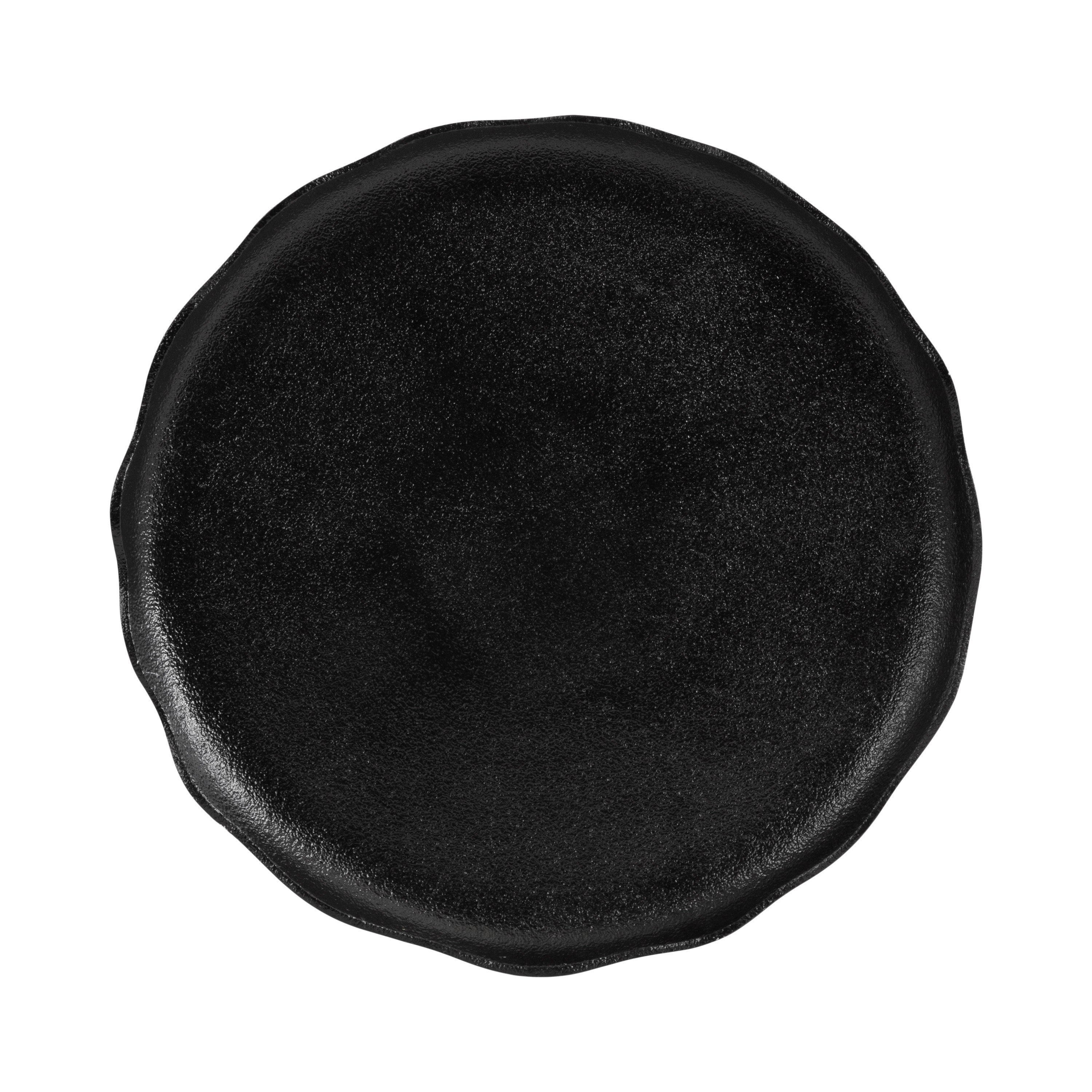 Serving Tray 16" Diameter Black 4