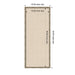 Pinboard 18x42 Mila Dark Silver 2