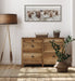 Framed Canvas Sylvie Graywash 18x40 5