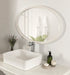 Oval White 24x36 7