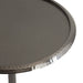 Side Table Pewter 15x15x24 4