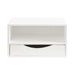 Floating Side Table White 12.5x10x7 5