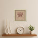 Mounted Canvas Castellan Distressed White 10x10 5