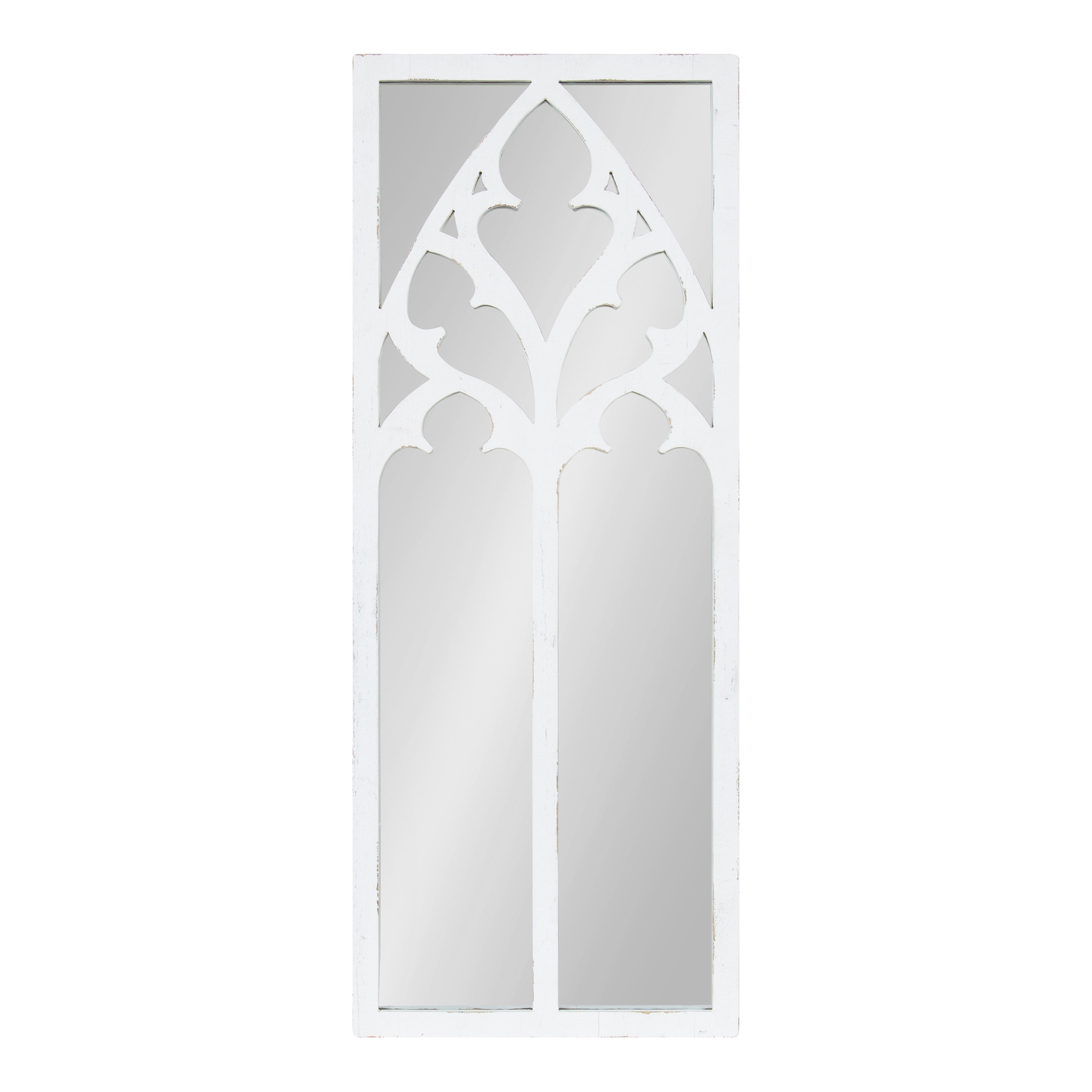 Decorative Mirror White 14x36 2