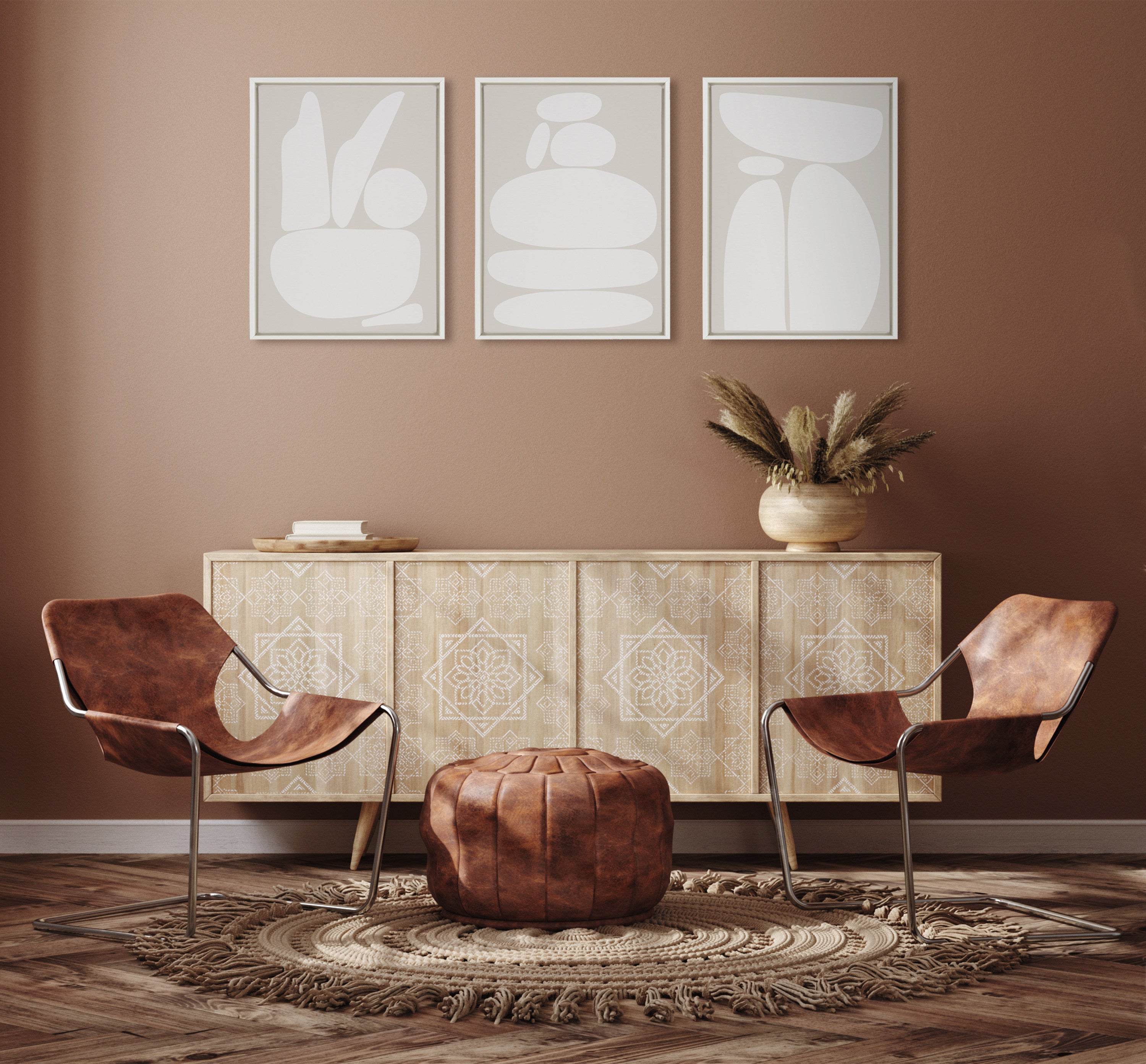 Art Set 3 Piece Set 18x24 Sylvie White 5