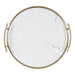 Serving Tray Gold 14" Diameter 4