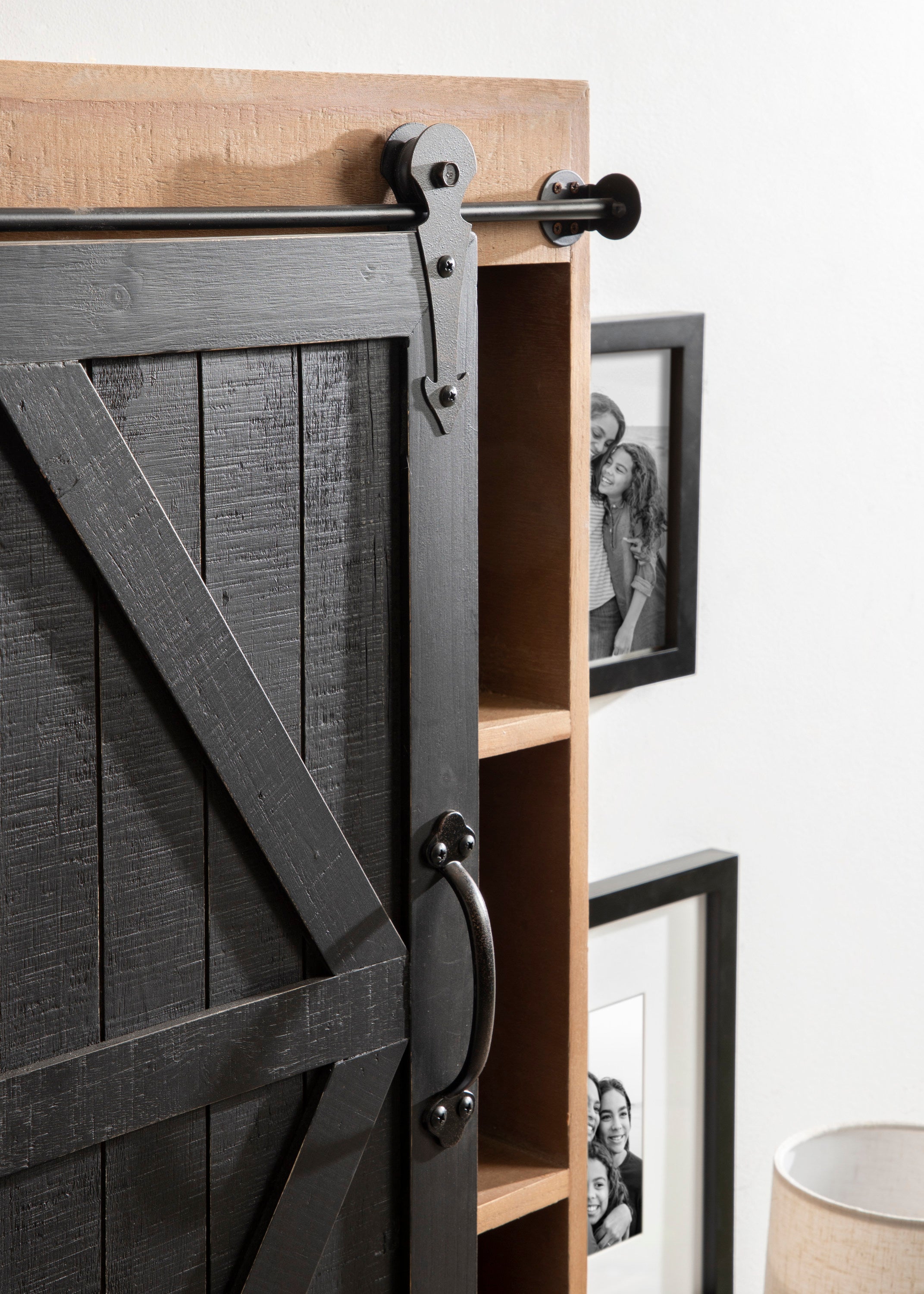 Cabinet Rustic Brown Black 22x28 8