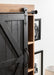 Cabinet Rustic Brown Black 22x28 8