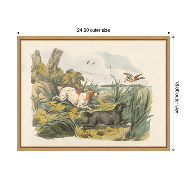 Framed Canvas 24x18 Sylvie Natural 2