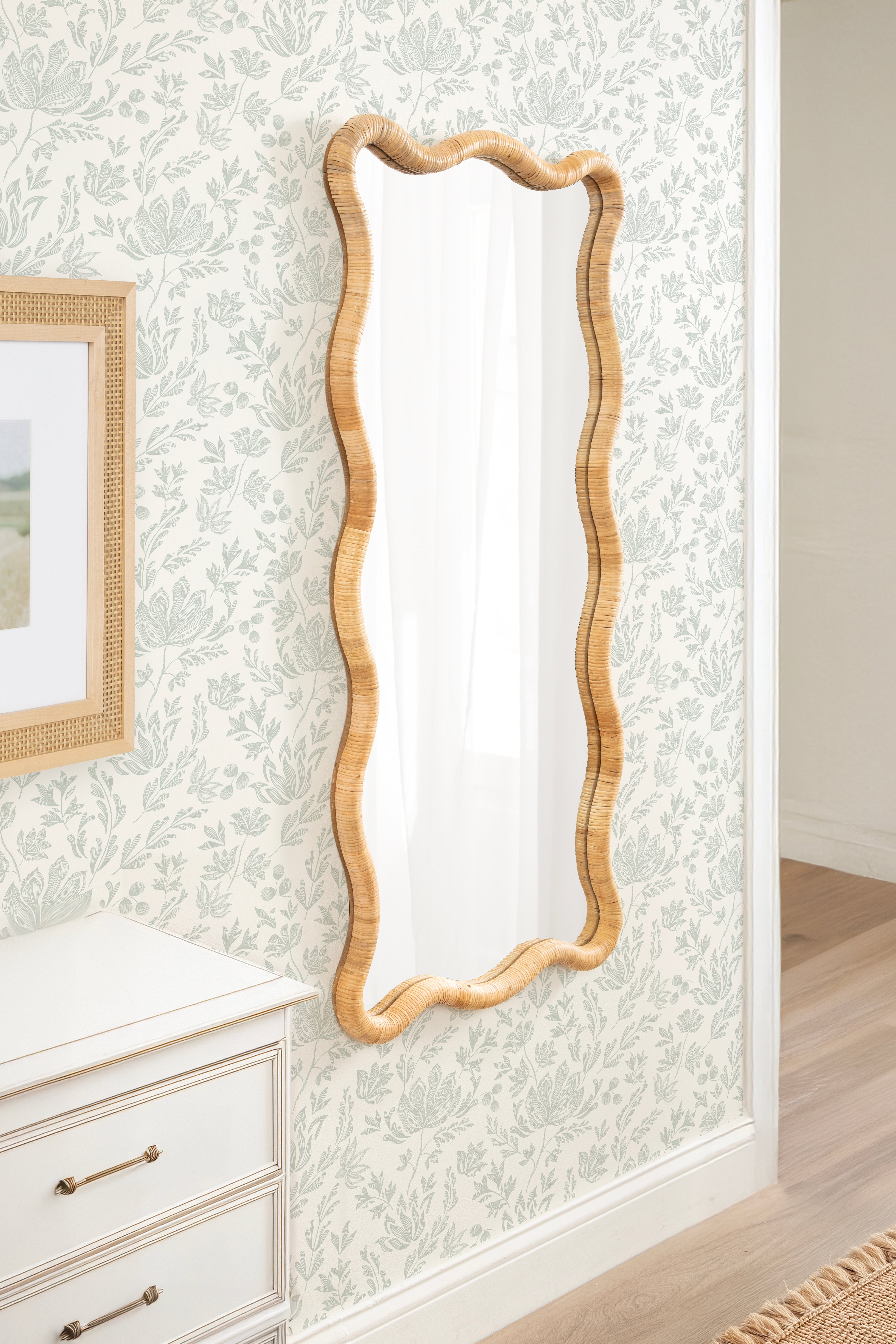 Full Length Mirror 22x48 Natural 7