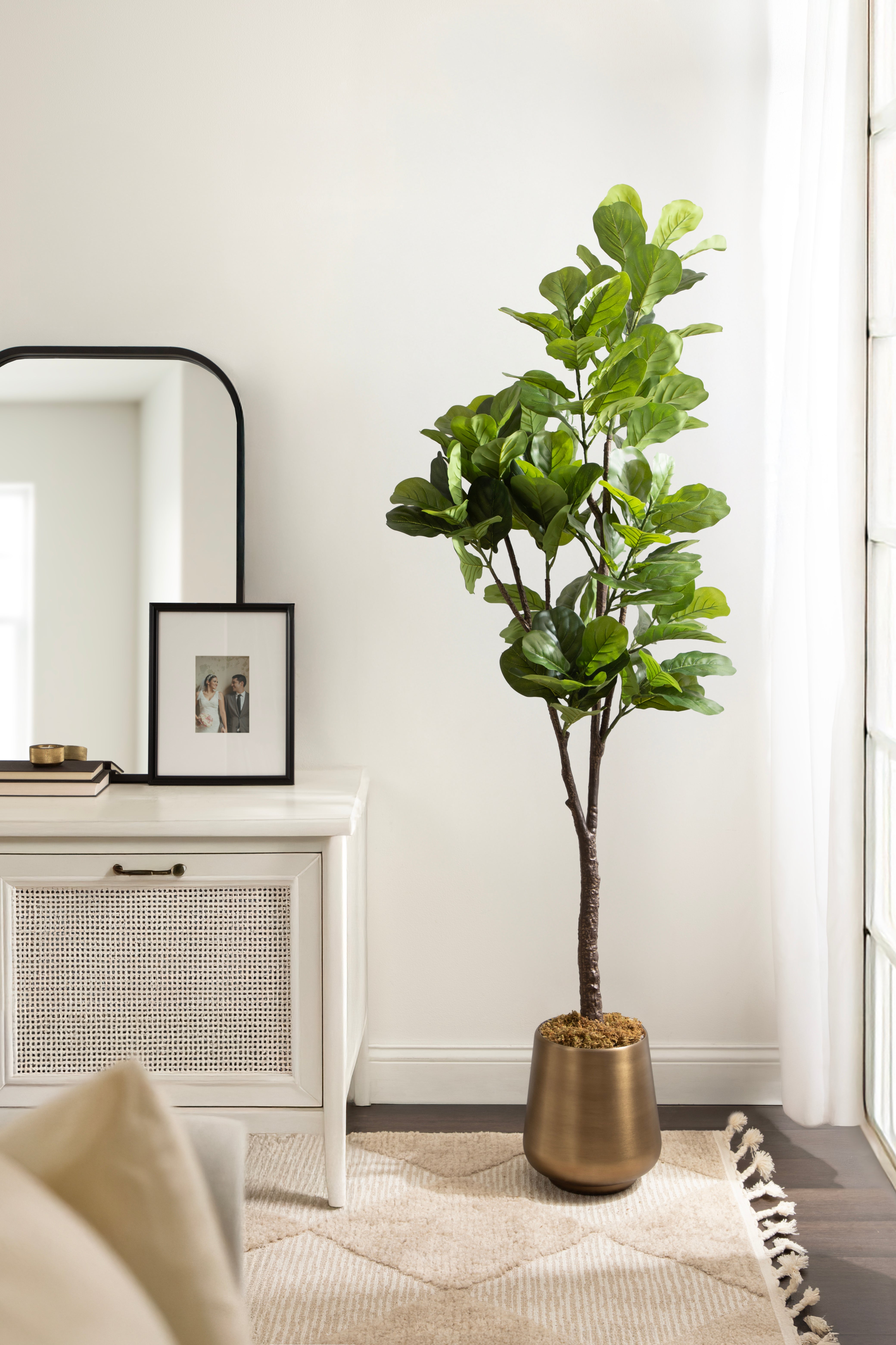Faux Tree Gold 6' 8