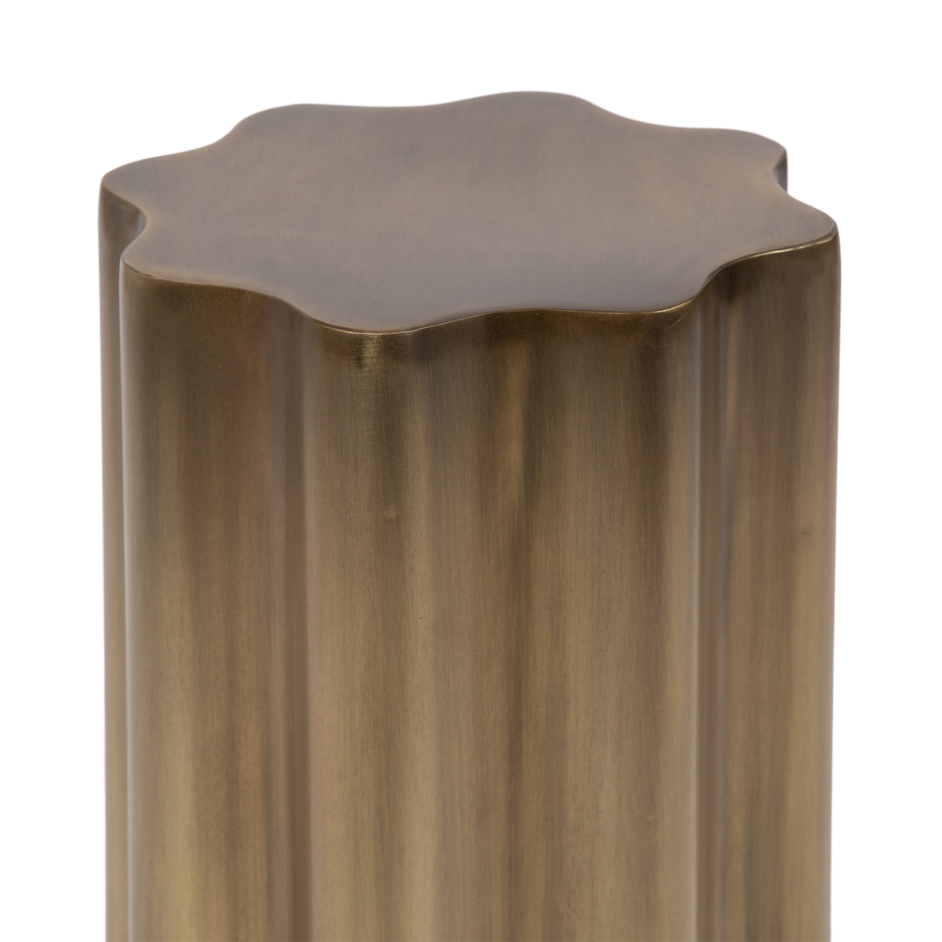 Drink Table Gold 9x9x22 3