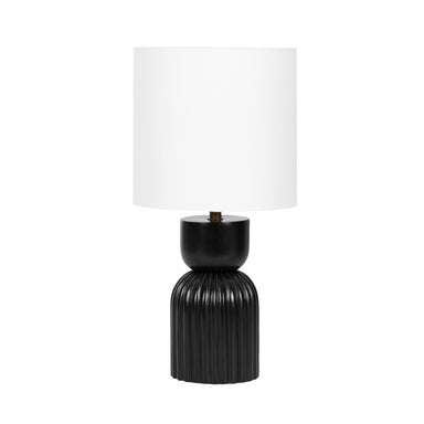 Tabletop Lamp Black 8x8x17 1