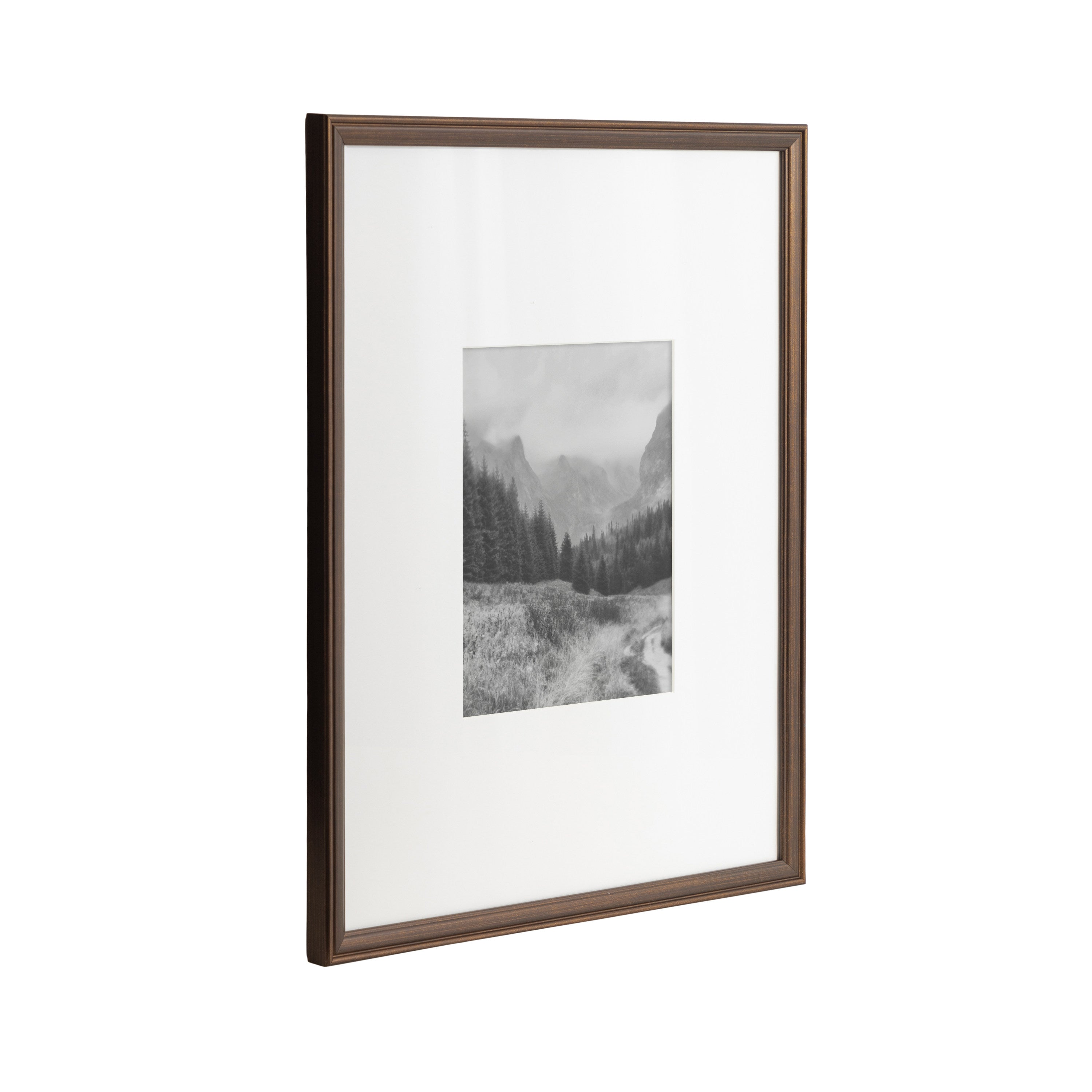 Wall Frame Bronze 16x20 matted to 8x10 5