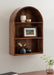 Accent Shelf Walnut Brown 18x6x26 7
