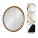 Round Mirror Gold 30" Diameter 2