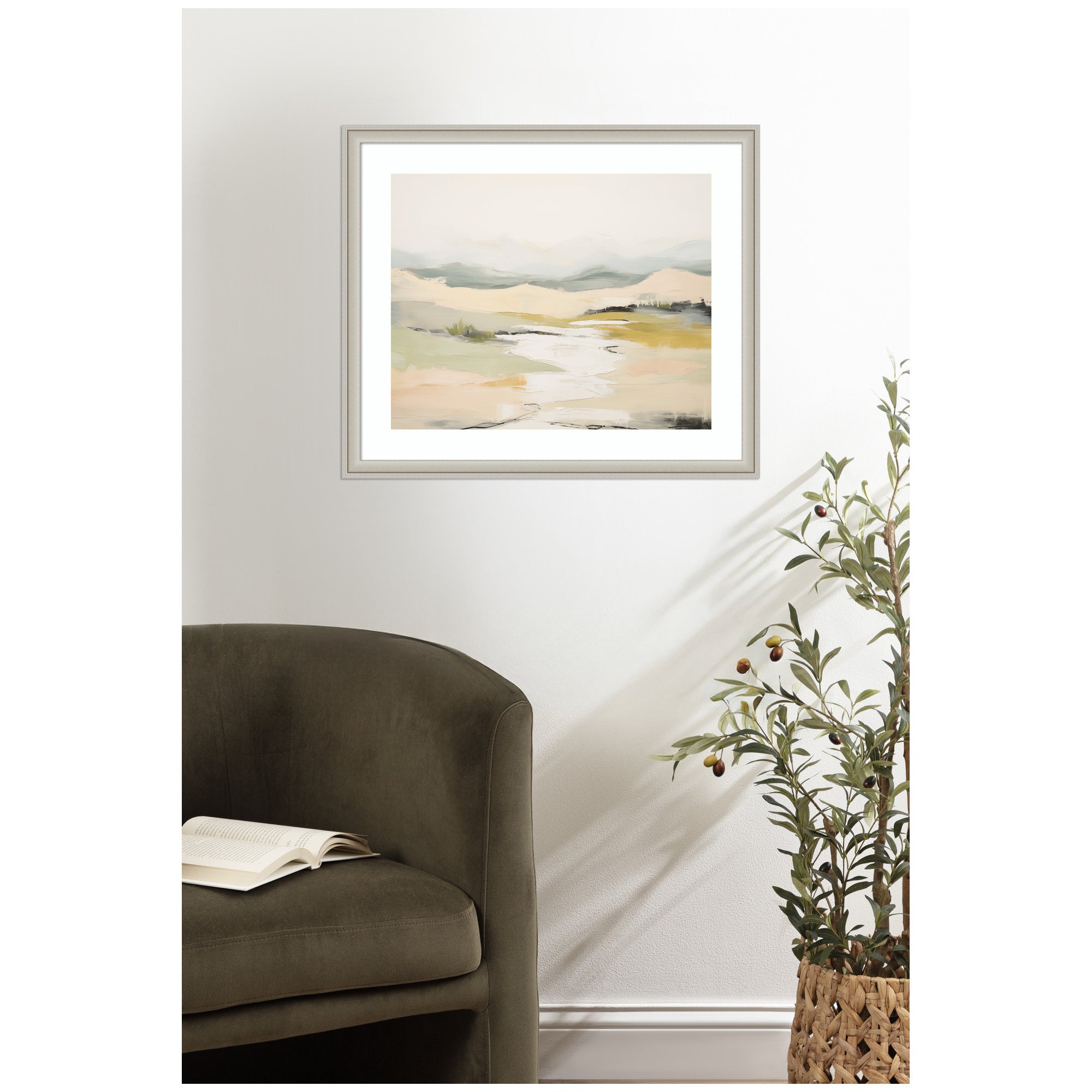 Tranquil Landscape No. 1 by Amy Lighthall Framed Wall Art Print