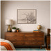 Framed Canvas 38x28 Sylvie Walnut 5