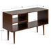TV Stand Walnut Brown 38x14x25 2