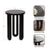 Side Table Black 14x14x20 2