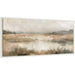 Framed Canvas 40x18 Sylvie Beaded White 1