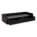 Floating Console Table Black 28x12x6.5 4