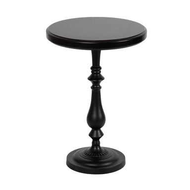 Side Table Black 18x18x25 1