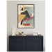 Framed Canvas Sylvie Dark Gray 23x33 6