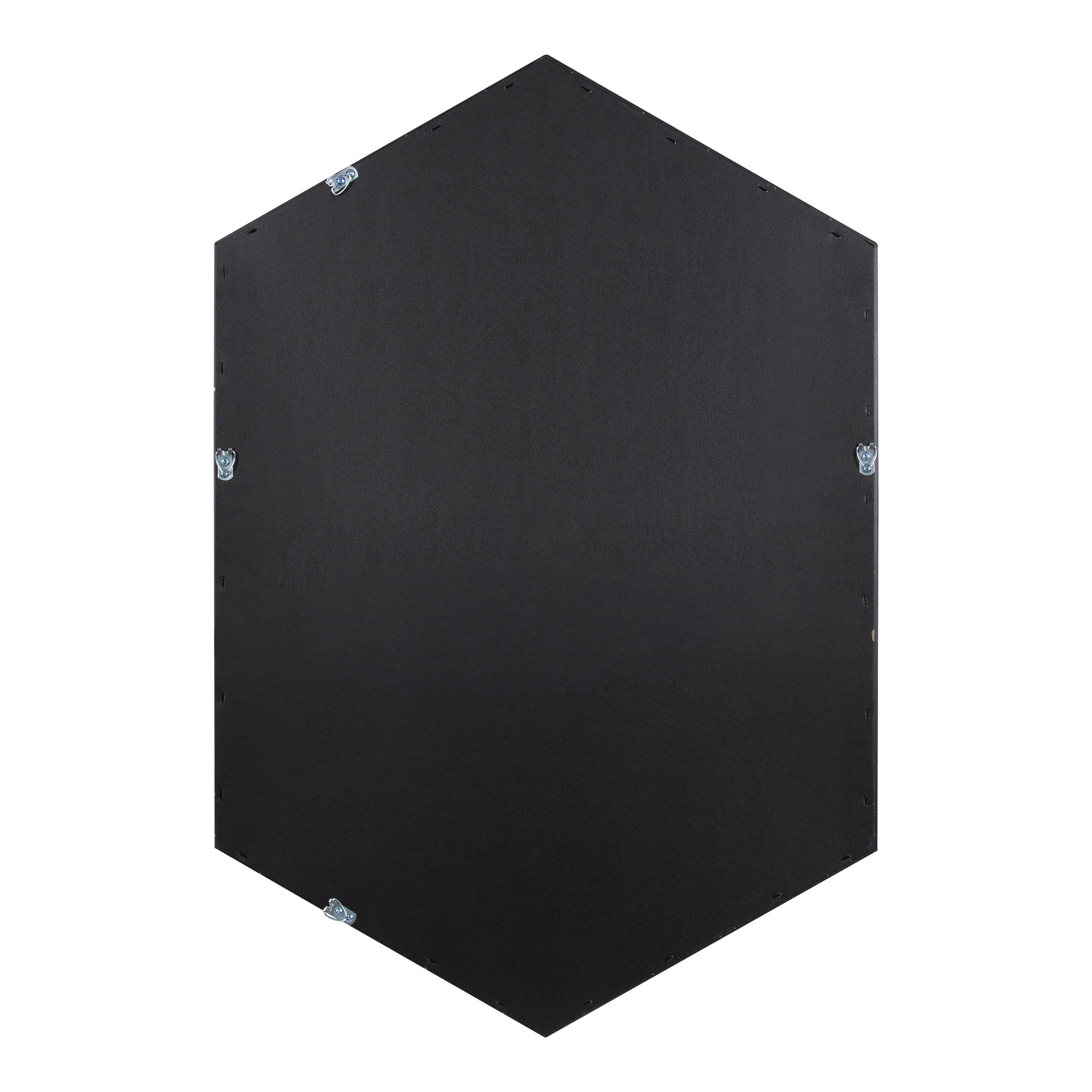 Laverty Framed Hexagon Wall Mirror