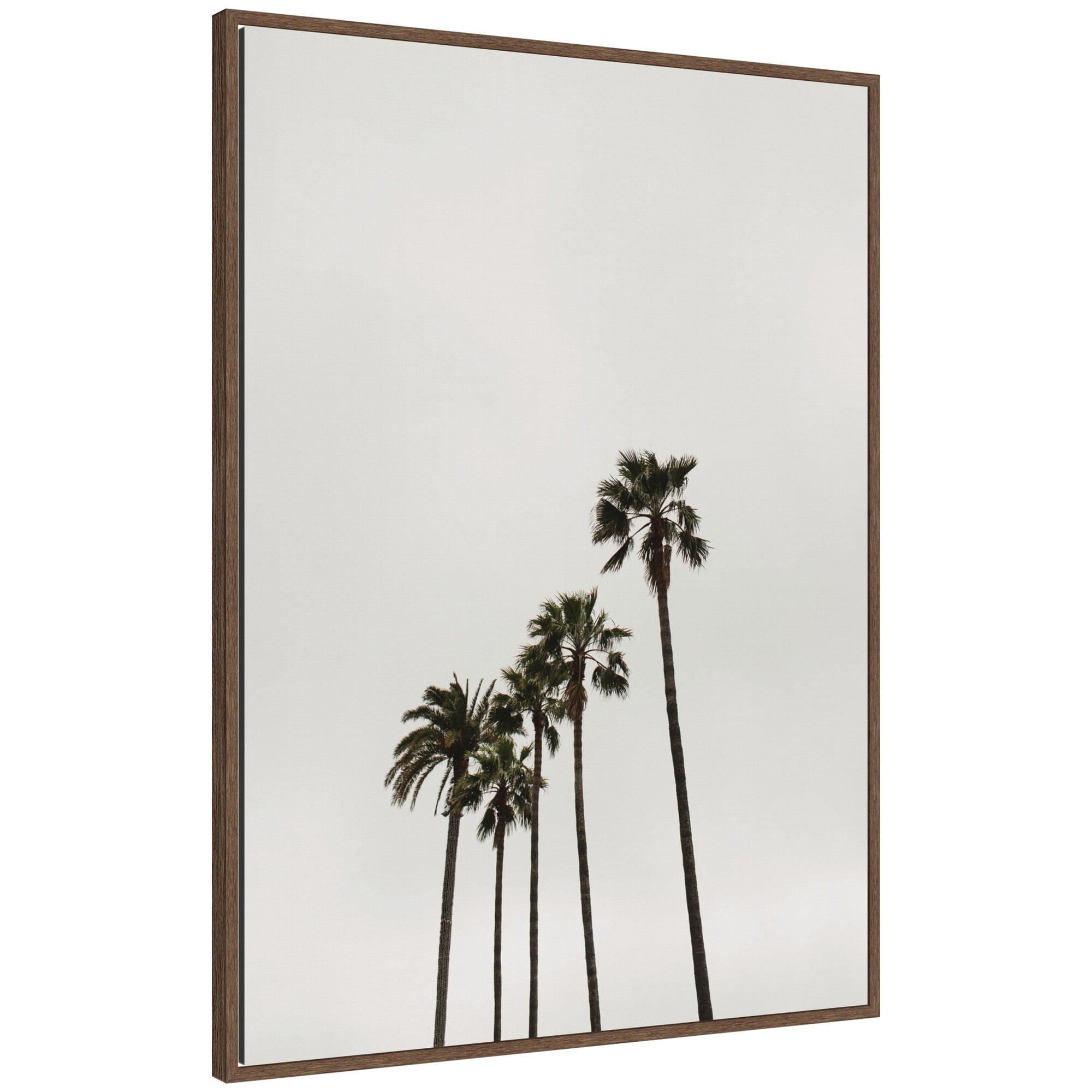 Framed Canvas 28x38 Sylvie Walnut 1