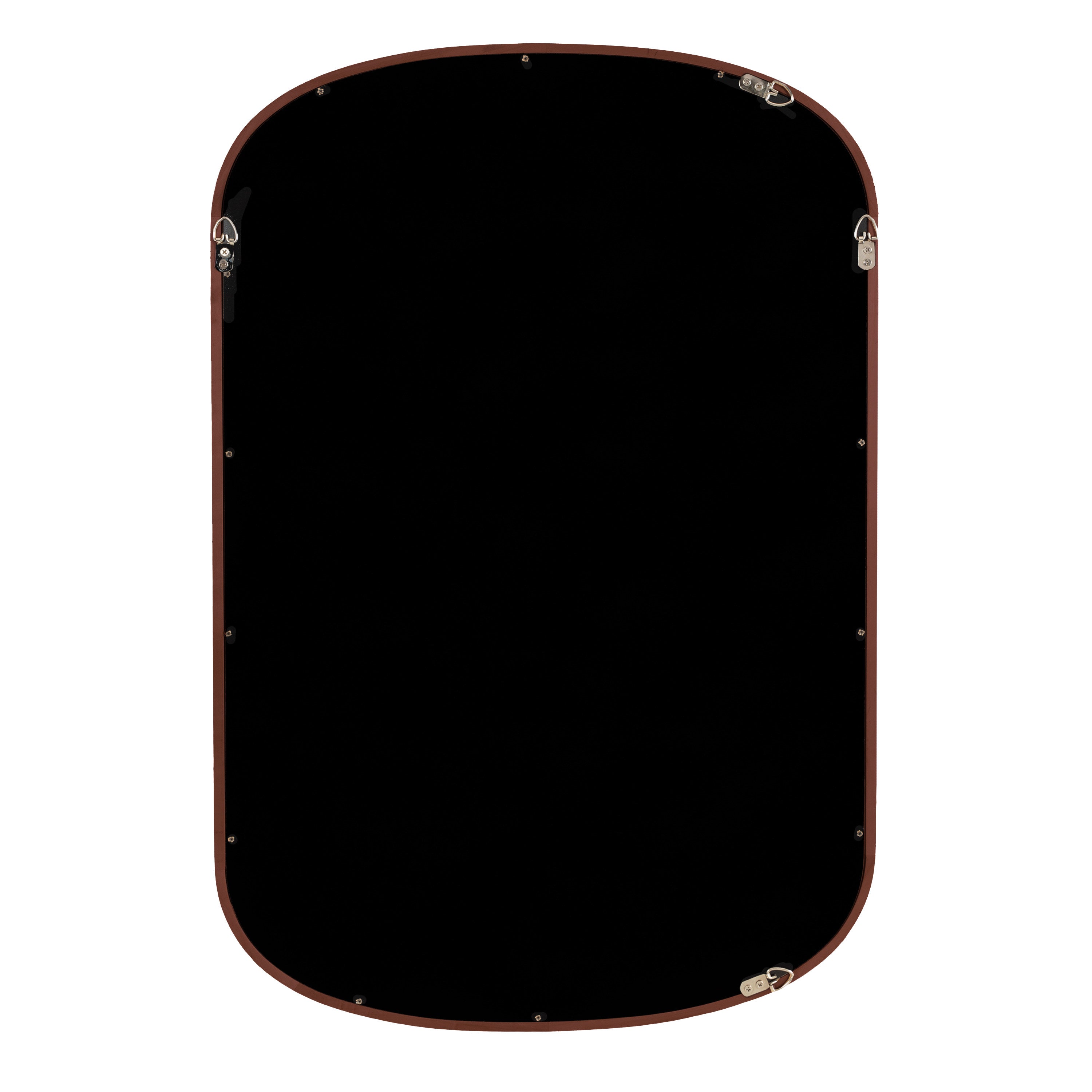 Capsule Mirror Dark Brown 24x36 4