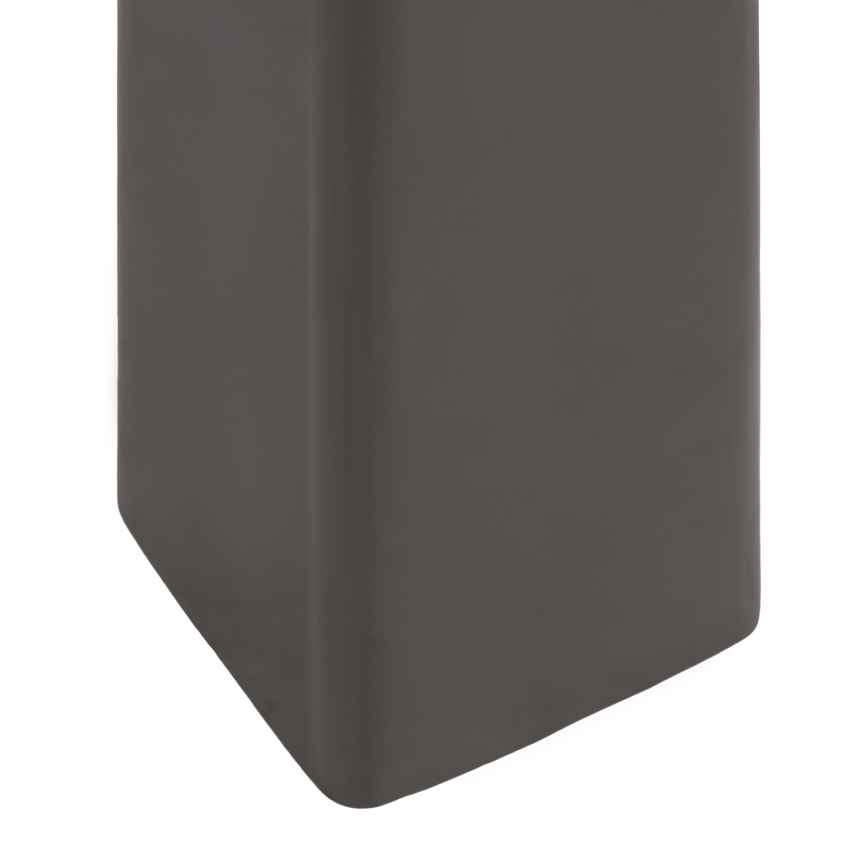 Drink Table 10x10x22 White Pewter 6