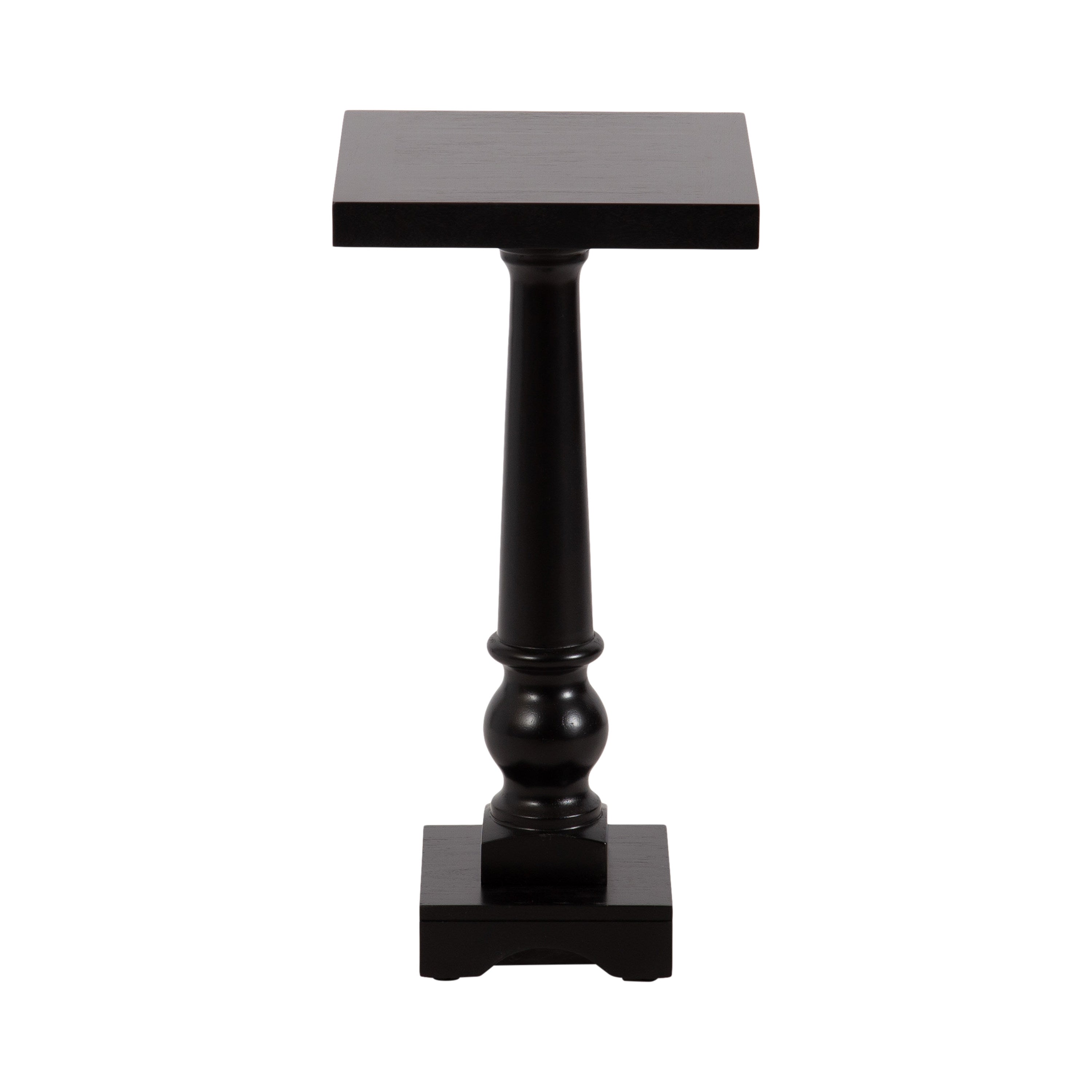 Side Table Black 12x12x25 5